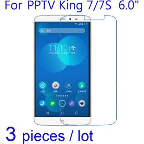 3pcs/lot Soft Screen Protectors Glossy Clear/Matte/Nano Anti-Explosion Protective Films for PPTV King 7 7S SmartPhone LCD Guard