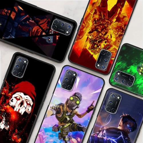 Apex Legends GamePhone Case For Oppo A53 A52 A55 A93 A94 A74 4G 5G For Reno3 Reno4 Pro High Quality Soft TPU Silicone Cover