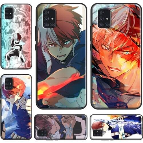 Shoto Todoroki My Hero Academia Case For Samsung A32 A52 A72 A12 A42 A21S A20e A10 A20S A40 A50 A70 A11 A51 A71 A31 Coque