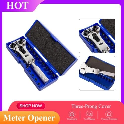 Watch Repair Tools Back Case Cover Opener Wrench Set Kit Change Battery Disassemble Professional Maintenance Screw Remover 2020