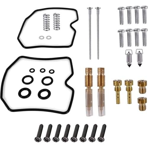 Carburetor Carb Rebuild Repair Kit Fits for 1988-2007 Kawasaki EX250F EX250 Ninja 250R