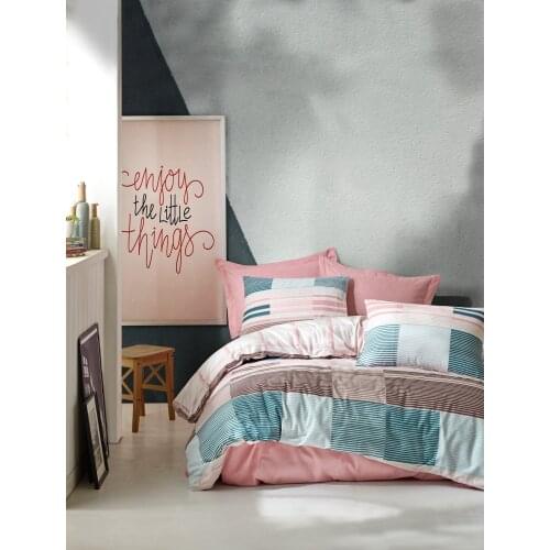 Cotton Box 100% Cotton Bedding Set, Home Textile Bedding Set, Bedspread, Duvet Cover Flat Sheet Pillow Case Wholesale Turkey