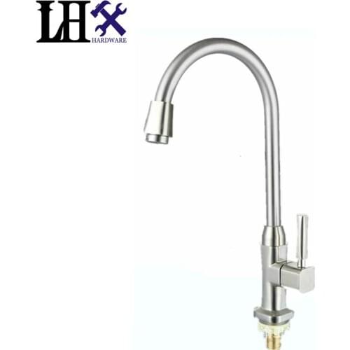 BXY108 A Kitchen Tool Faucet Zinc Alloy For Cold Water Tap Sink Faucet Vegetable Washing Basin Degree Rotating Faucet