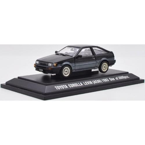 Diecast 1: 43 Toyota COROLLA 1983 Alloy Car Model Metal Static Collection Decoration Souvenir Ornaments Boy Toys Display Gifts