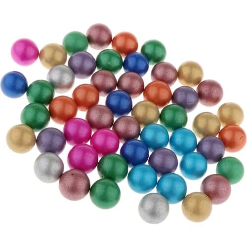 Set Of 90 Marbles Ball Glass Bead for Chinese Checkers Game Toy Multicolored 90 pieces glass marbles in white red, black