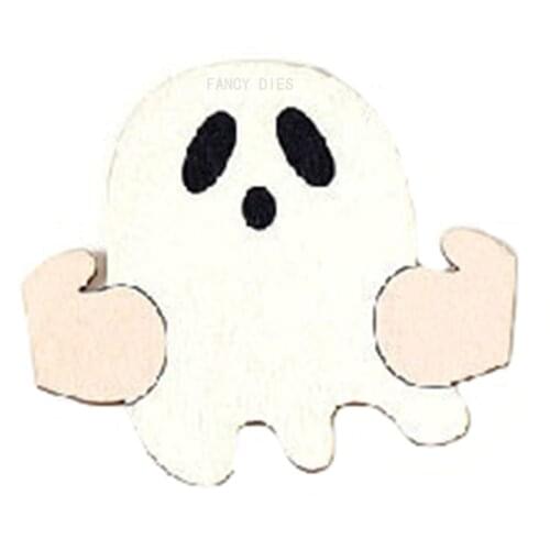 2021 New Halloween ghost cutter Cutting Die Mold Diy Scrapbook Decoration Wooden Knife Mould Suitable For Fustelle