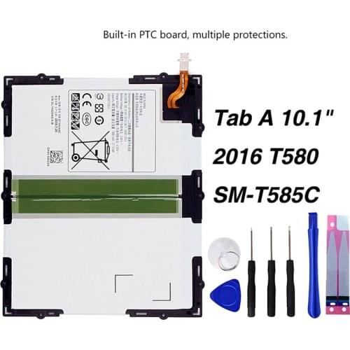 Original EB-BT585ABE Battery For Samsung Tab A 10.1 2016 BT580 SM-T585C 7800mAh