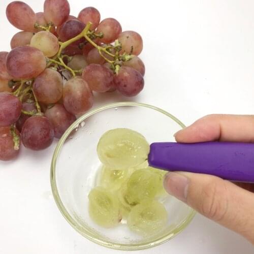 1Pcs Grape Peeler Raiser Peeler Multifunctional Cherry Cutter Portable Vegetable Fruit Tools Kitchen Gadgets Grape Slicer 2021