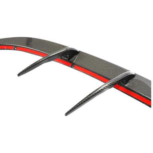 Suitable for Special 458 Carbon Fiber Lip Is Suitable for Chin and Front Spoiler of 14-15 Cars