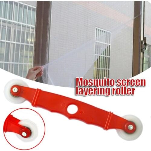 Screen Spline Roller with Double Nylon Wheels and Plastic Handle Convenient Durable for Window Door Screen WXV Sale