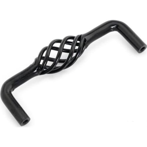 Cabinet Dawer Pull Handle Furniture Knob Black Birdcage ( C:C:96MM H:38MM )