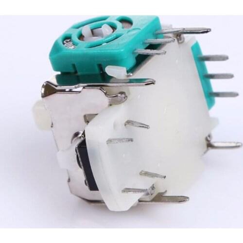 2Pcs Game Joystick Replacement 3D Analog Game Joystick Repair Accessory for PS2 PS3 X-BOX 360