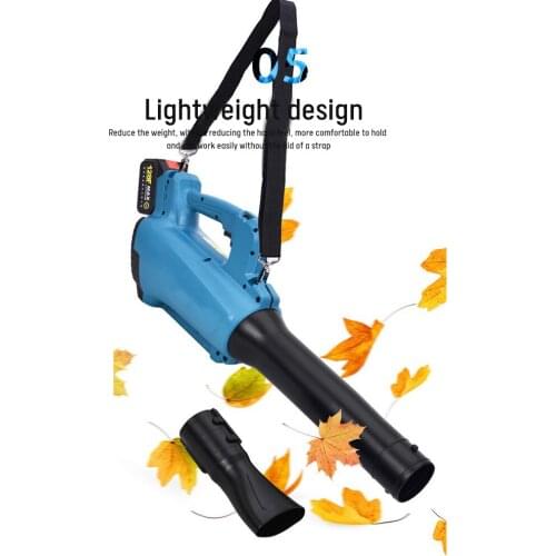 5 Speeds Electric Air Blower Cordless Handheld Leaf Computer Dust Collector Rechargeable Power Tool Cleaner with 2 Batteries