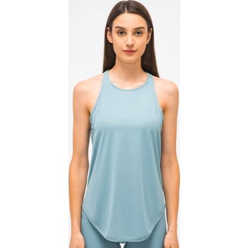 Lulu Womens Tank Breathable Quick Dry Tops Woman Clothes Sport Gym Clothing Running Trainning Vest Shirt Hollow Stitching Mesh