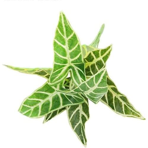 1pcs Calla Leaf Plant Artificial plants,Home Decoration,Indoor Plants,Plant Wall Accessories