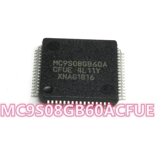 2pcs-10pcs/lot MC9S08GB60ACFUE MC9S08GB60A IC MCU 8BIT 60KB FLASH 64LQFP Free shipping