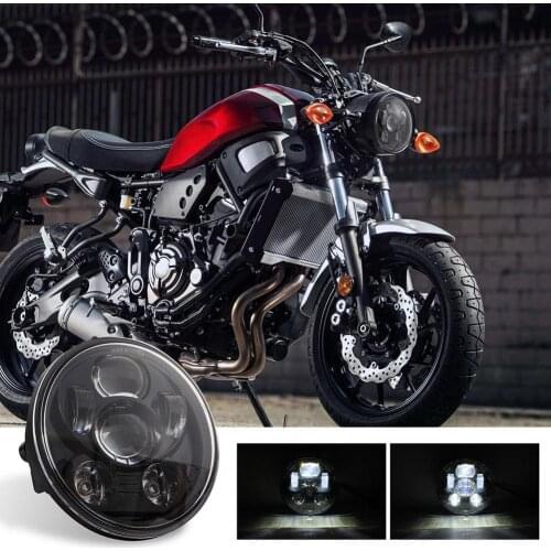 5.75inch Waterproof Anti-fog 6 Beads LED Headlight Bulb Lamp Motorcycle Parts