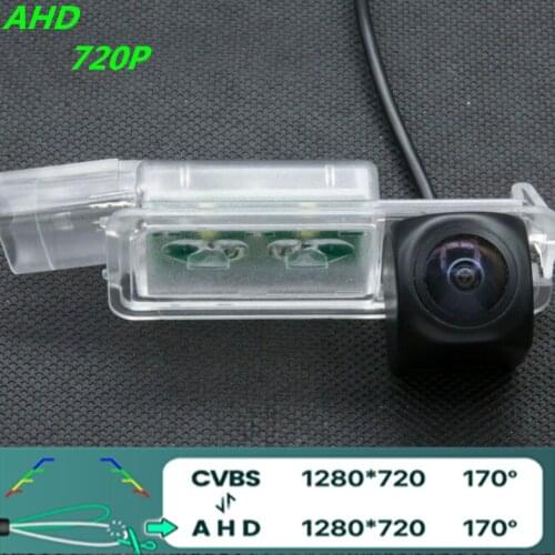 AHD 720P/1080P Fisheye Car Rear View Camera For Volkswagen VW Golf 5 Golf V Golf 7 Passat CC B6 B7 For SEAT Ibiza Vehicle Camera