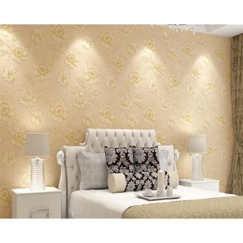 Beibehang Stereo High Foaming Relief Wallpaper Non wovens Living Room Bedroom TV Background Wedding Room Full House Wall paper