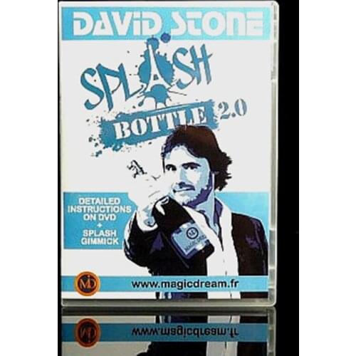 Splash Bottle 2.0 (DVD and Gimmicks) by David Stone Magic Tricks,Close up magia,illusions,Fun,Accessories,Toys,Joke,Classic