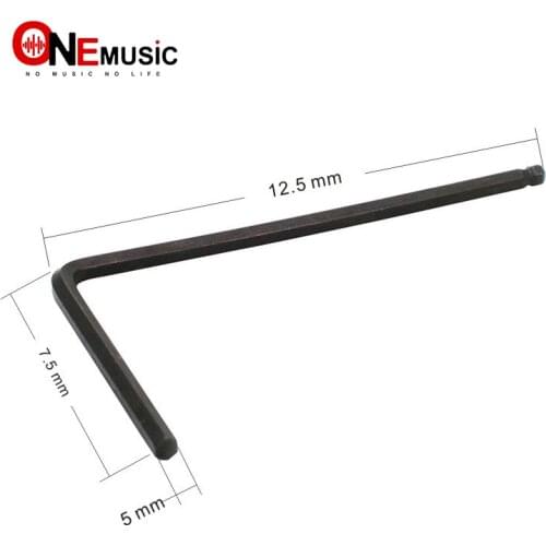 5mm Guitar Truss Rod Adjustment Long Wrench for Martin Acoustic Guitar