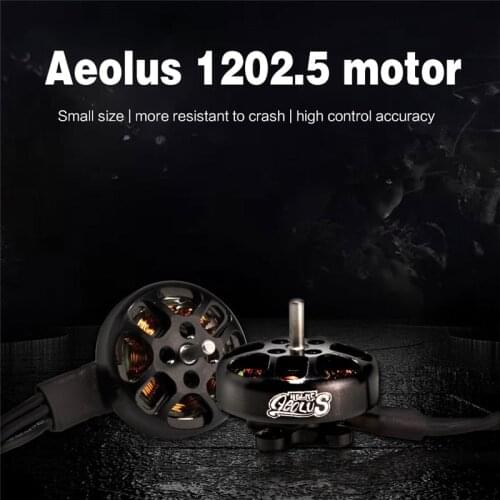 HGLRC AEOLUS 1202.5 11600KV 2S 8000KV 3S 5600KV 4S Brushless Motor for RC FPV Racing Drones Quadcopter RC Parts DIY Accessories