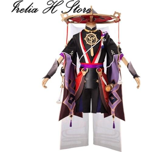 Irelia H Store Scaramouche Genshin Impact Cosplays Scaramouche Cosplay Costume Halloween costumes for man