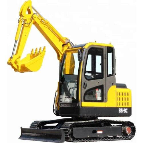 Chinese Mini Digging Machine Small Excavator With Accessories