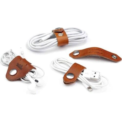 3 Styles Japan Steel Blade Leather Cord organizer Cable Wire holder Leather Template For DIY Leathercraft Handmade Small gift