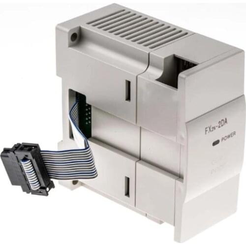 FX2N-2DA FX1N Series, FX3G Series, FX3U Series PLC I/O Module - 2 Outputs, 4 → 20 mA Output Current, 5 V dc