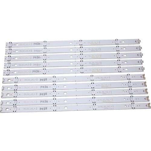 New 10pcs/set LED Backlight Strip For LG 55UJ6300 55UJ6307 55UJ635V 55UJ634V 55UJ630V 55LJ5500 55UJ635 55UJ63_UHD 55LJ55_FHD A B