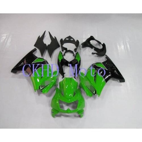 New motorcycle bike bodywork for KAWASAKI Ninja ZX250R EX250R 2008 2009 2010 2011 2012 12 Fairing plastic bodywork ABS body Kit
