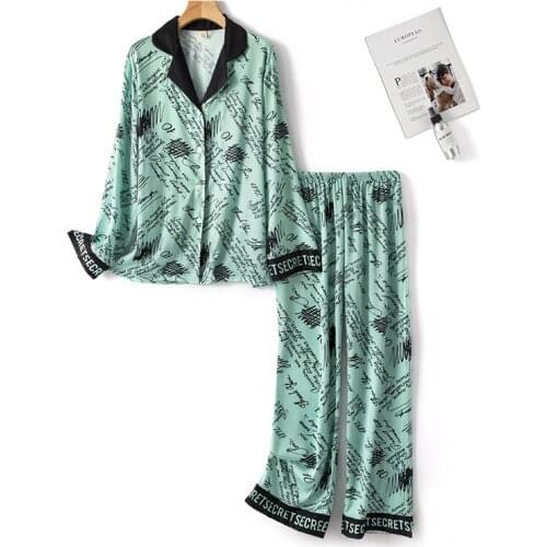 2021 Fashion Underwear Styled Womens Sleep Suits Nightwear Pajamas Sets New Arrival High Quality Pyjamas Sets Homewear