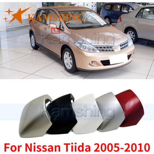 Kamshing For Nissan Tiida 2005-2010 Outside Rearview Mirror Base Support Cover Rear View Mirror Holder Protect Shell Housing