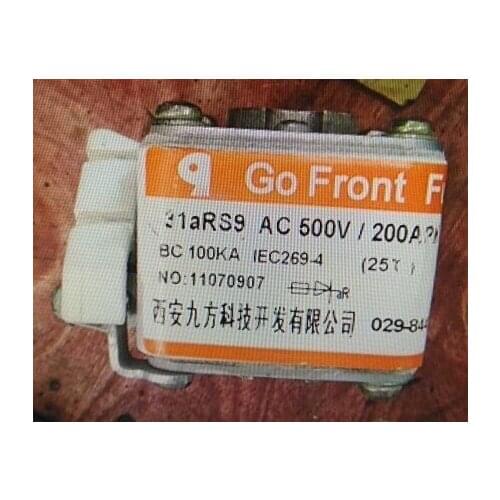 Fuses: RS9 AC500V 200APD / RS9 AC500V 350AL-2 / 27B RS9 AC500V 300A L / 34B RS9 AC500V 400A L / RS9 500V 500A L-4d aR