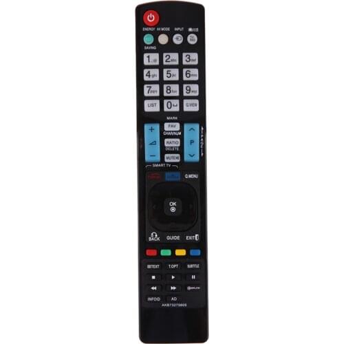 1pc New TV Remote Control Replacement for LG AKB73275605 TV Remote Control without Battery Powered By 2 X AAA Batteries