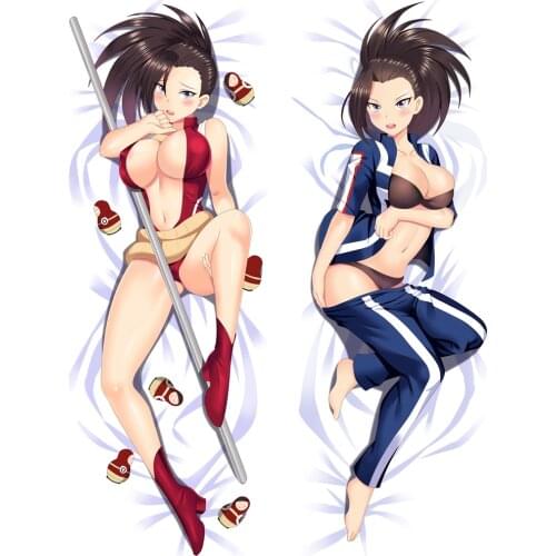 2021 HOT Anime Game Boku No My Hero Academia YAOYOROZU MOMO Cosplay Dakimakura Pillowcase Hug Body Decoration Gift Props Cartoon