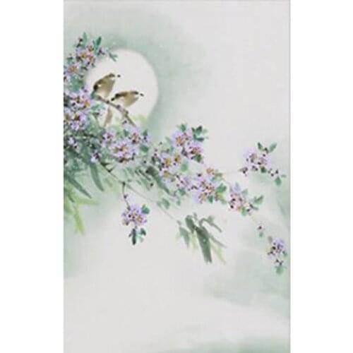 5D DIY Diamond Painting Flower Bird Tree Full Embroidery Cross Stitch Kits Landscape Rhinestone Wall Art Mosaic Home Decoration