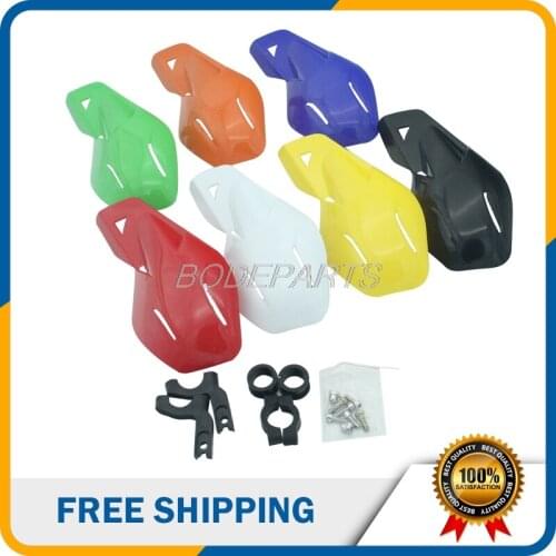 7 Colors Universal Motorcycle Handguard Protector For Motorcycle ATV Dirt Bike 22mm 7/8" Handlebars Free Shipping