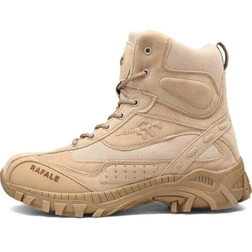 Tactical Military Combat Mens Boots US Army Hunting Trekking Camping Mountaineering 2021 Male Winter Work Shoes Botas De Hombre