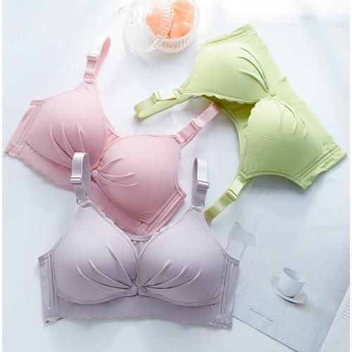 Wirefree Breast Feeding Maternity Nursing Bra Mothers Clothing for Pregnant Women Breastfeeding Brantimate Lactation Lingerie