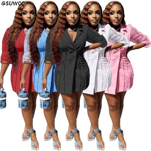 Женские офисные пиджаки GSUWOO China At AliExpress