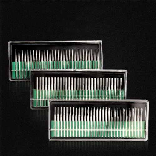 30pcs/set Emery Grinding Needle 3MM Handle Round/Pointed Grinding Rods for Electric Grinder, Engraving Machine