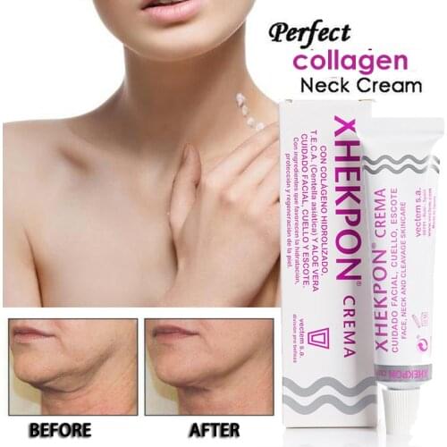 Collagen Cream Face and Neck Wrinkle Removing Cream Neck Line Erasing Cream Wrinkle Smooth Skin Anti aging Whitening Cream 40ml