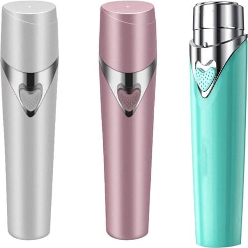 PC-Z02 Portable Heart Shaped Electric Hair Removal Devices Multifunctional Waterproof Electric Shaver For Ladies