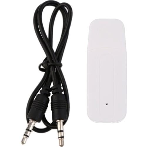 Portable 3.5mm USB Wireless Music Audio Stereo Receiver Adapter Dongle For Stereo Music Receiver Dongle