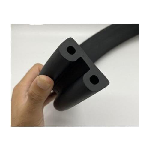 60mmx30mm U-type rubber strip non-slip damping pad buffer stripe long narrow piece 300/500/1000/2000mm