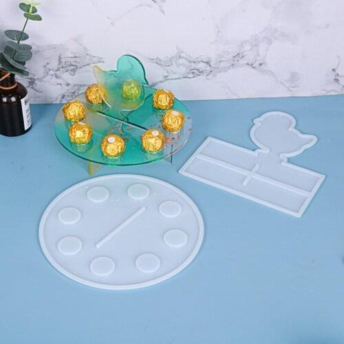 Silicone Casting Molds for DIY Personalized Handmade Craft Chicken Tray Shape Mold Suitable for DIY Lover Casting Epoxy