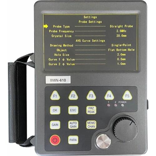 U600 Ultrasonic Flaw Detector Calibration Procedure of Concrete