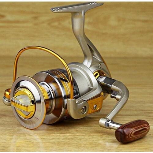 10 Ball Bearing Saltwater Freshwater 5.5:1 EF1000-7000 Foldable Fishing Spinning Reel Metal Rocker Fishing Reel Fishing Gear